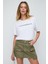 Slogan Baskılı Basic T-Shirt 3