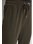 Suni Deri Jogging Fit Pantolon 3