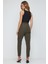 Suni Deri Jogging Fit Pantolon 4