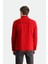 Yarım Fermuarlı Nakışlı Polar Sweatshirt 4