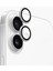 Anank Iphone 16 2x Anti Reflektif Titanyum Kaplama Lens Koruyucu Beyaz 1