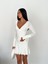 Gizemli Allure V Yaka Mini Elbise 3