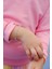 Kız Çocuk Oversize Bisiklet Yaka Basic Sweatshirt 5