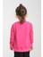 Kız Çocuk Oversize Bisiklet Yaka Basic Sweatshirt 3