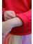 Kız Çocuk Oversize Bisiklet Yaka Basic Sweatshirt 5