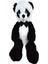 Peluş 75 cm Papyonlu Panda PL62208 1