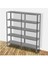 31 x 186 x 200 Ikili Duble Seri Bağlantılı Çelik Raf Sistemi & 5 Katlı Ikili Çelik Raf 2