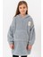 Unisex Kapüşonlu Çocuk Sweatshırt Çift Taraflı Giyilebilir Ev Battaniyesi 2