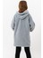 Unisex Kapüşonlu Çocuk Sweatshırt Çift Taraflı Giyilebilir Ev Battaniyesi 3