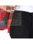 Kışlık Gabardin Paçası Lastikli Siyah Erkek Kargo Pantolon 4
