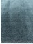Microfiber Mavi Dokuma Halı Yumuşak Dokulu Puffy Halı Shaggy Kalitesinde Ultra Konfor 4