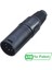 LA1012-5 Xlr 5-Pin Erkek Siyah Konnektör ( 10 Lu Paket ) 1