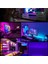 Şerit LED Rgb 5 Metre 16 Renk Kumandalı Adaptörlü 3 Çipli LED Hazır Set Tak Çalıştır Slikonlu 3