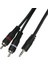 3,5 mm Erkek 2 x Rca Erkek 1,5 mt Kablo AL-150 1