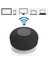 Su Geçirmez Mini Bluetooth Duş Hoparlörü Ses Bombası Duş Tipi Suya Dayanıklı Siyah 4