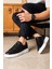Tommy Erkek Deri Sneaker Ayakkabı Siyah 2
