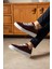 Tommy Erkek Deri Sneaker Ayakkabı Bordo 3