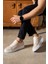 Tommy Erkek Deri Sneaker Ayakkabı Bej 4