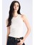 Slim Fit Dar Kesim Halter Yaka Fitilli Kaşkorse Atlet E7019AX25SP 1