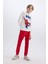 Erkek Çocuk Pijama Takımı Marvel Spiderman Bisiklet Yaka Uzun Kollu Üst Uzun Alt Y4861A624WN 2