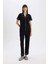 Pijama Takımı Kısa Kollu Üst Uzun Esnek Belli Altı-Fall in Love D0917AX25SP 1