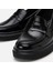 01AYH306670A100 Deri Siyah Kadın Loafer 3