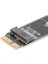 M.2 Nvme SSD Ngff To Pcie 3.0 X1 Adaptör M Key Kart Çevirici Dönüştürücü Adaptör 4391 2