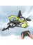 Gövde 2.4ghz Uzaktan Kumanda LED Işıklı Jet Uçak Drone Başlangıç Seviye Şarjlı 8 Dk Uçuş Süresi Kırılmaz Kamerasız Iha Drone (Yeşil) 3