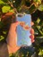Apple iPhone 8 Uyumlu Aynalı Turuncu Çiçek Desenli Darbe Kamera Korumalı Silikon Telefon Kılıfı 1