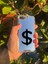 Apple iPhone 8 Uyumlu Aynalı Dollar Desenli Darbe Kamera Korumalı Silikon Telefon Kılıfı 1