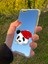 Apple iPhone 6 Plus Uyumlu Aynalı Panda Desenli Darbe Kamera Korumalı Silikon Telefon Kılıfı 2