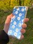 Apple iPhone 6s Plus Uyumlu Aynalı Papatya Desenli Darbe Kamera Korumalı Silikon Telefon Kılıfı 2