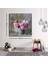 Dekoratif Baskı Illüstrasyon Saksı Da Çiçek Kanvas Tablo 1
