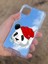 Apple iPhone 11 Uyumlu Aynalı Panda Desenli Darbe Kamera Korumalı Silikon Telefon Kılıfı 3