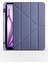 iPad Air 13 İnç 2024 M2 Kılıf Kalem Şarj Bölmeli Stadlı Uyku Modlu Arkası Silikon Akıllı Case 1