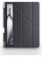 iPad Air 13 İnç 2024 M2 Kılıf Kalem Şarj Bölmeli Stadlı Uyku Modlu Arkası Silikon Akıllı Case 6