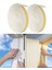 Speed Kapı ve Pencere Sızdırmazlık Contası, D Tipi Rüzgar, Isı Yalıtım ve Soğuk Engelleyici Şerit, 5,6 * 2= 11,2 Metre, Beyaz Renk, 2 Li Set 1