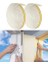 Speed Kapı ve Pencere Sızdırmazlık Contası, D Tipi Rüzgar, Isı Yalıtım ve Soğuk Engelleyici Şerit, 5,6 * 2= 11,2 Metre, Beyaz Renk, 2 Li Set 2