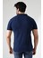 Pamuk Regular Fit Dar Kesim Kısa Kollu Polo Yaka T-Shirt 21844 Lacivert 4