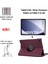 Samsung Galaxy Tab A9+ 11'' SM-X210 360° Dönebilen Standlı Pu Deri Kılıf+Ekran Koruyucu+Kalem+Kablo 1