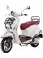 Vespa Primavera/Sprint Arka Yan Koruma Demiri *Parlak Siyah* (2014- ) / FACO 3