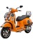 Vespa GTS-GTV Arka Taşıma Demiri (Katlanır) *Mat Siyah* (2006- ) / FA ITALIA 2