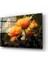 Sarı Çiçekler Cam Tablo 50 x 70 cm 1