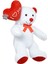 Pandamkee 110 cm Balonlu Beyaz Bobo Peluş Ayıcık 2