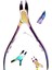 Rainbow Pedikür Pensi Batık Tırnak Pensi XL26 1
