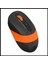 A4 Tech FG10 (Turuncu) Fstyler 2,4ghz Kablosuz Optik Mouse, 10-15METRE, 4 Buton, Nano Alıcı 4