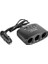 Çakmak Soket 12-24V- 120W Kablolu 3lü 2usb 1