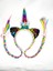 Yeni Moda Çoçuk Renkli Örgü Figürlü Taç Saç Unicorn 3