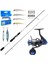 Yekoutdoor Üst Düzey Okuma Spin Olta Seti Okuma Helios Sx Spin 2,70CM 15-45 gr 2 Parça Spin Kamışı&okuma Safina Sw-X SNW-4000A 4+1bb Olta Makinesi 1