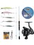 Yekoutdoor Okuma Spin Olta Seti Okuma Fuel Spin 2,74 cm 7-30 gr 2 Parça Spin Kamışı&okuma Acuador ACU-3000A 3+1bb Olta Makinesi 1